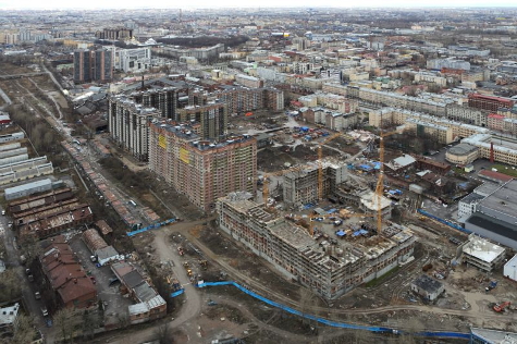 строительство ЖК Московские ворота