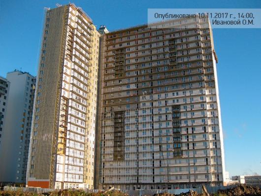 строительство ЖК UP-квартал Комендантский