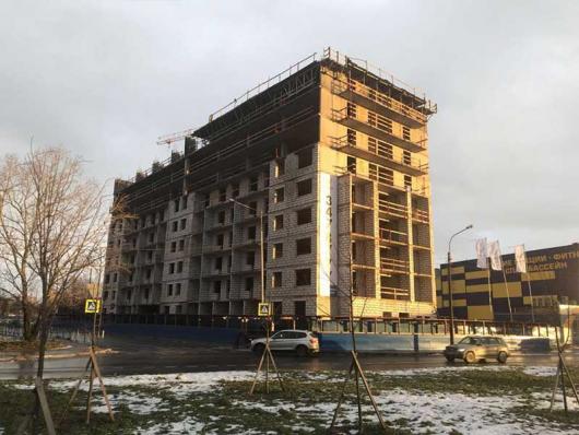 строительство ЖК WINGS на Крыленко