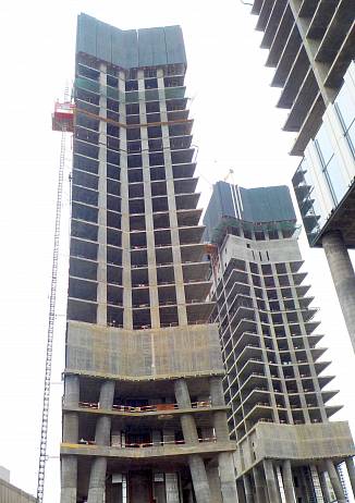 строительство ЖК  Capital Towers
