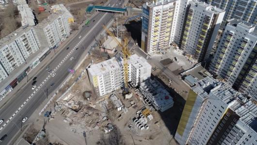 строительство ЖК  Иннокентьевский 