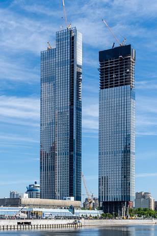 строительство ЖК  Capital Towers