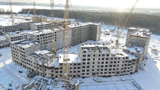 строительство ЖК Новая Рига