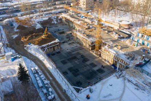 строительство ЖК Михайловский парк