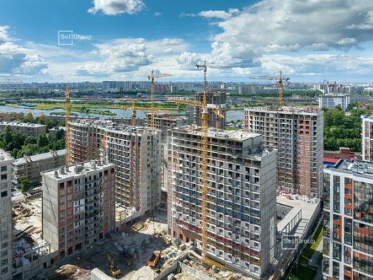 строительство ЖК Стрижи в Невском 2